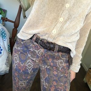 Free People Pattern Jean